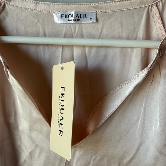 NWT Woman’s Satin Night Gown - Picture 3 of 4